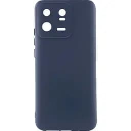 Чохол Lakshmi Case Lakshmi Full Camera Silicone Cover для Xiaomi 13 Midnight Blue [86298]