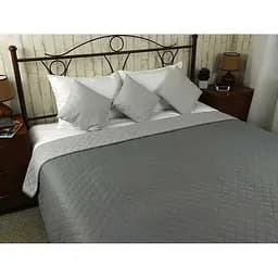 Покрывало Vintage 150х212 см серое (360.52У_Grey)