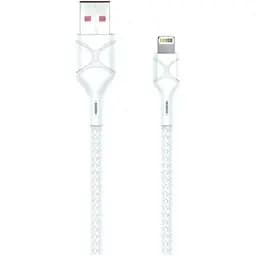 Кабель Biva C-06 Lightning 1m TPU Cable White