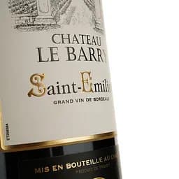 Вино Chateau Le Barry Saint-Emilion, червоне, сухе, 12,5%, 0,75 л (1313540) - мініатюра 3
