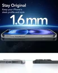 Прозорий чохол ESR Classic Hybrid Case (HaloLock) Clear для iPhone 16 (1A7670102) - мініатюра 7
