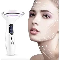 Мікрострумовий масажер Swan HY-38 для ліфтингу шиї, другого підборіддя та обличчя ультразвуковий