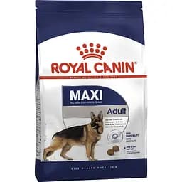 Сухий корм для дорослих собак великих порід Royal Canin Maxi Adult з м'ясом птиці і кукурудзою 4 кг