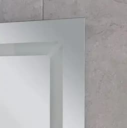 Дзеркало Mixxus Light MR01-70x50 (годинник, LED-підсвічування, антизапотівання) (MI6000) - мініатюра 2