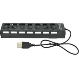 Хаб Usb GRAND Hub 7 ports 7 switch с выключателем на каждый порт
