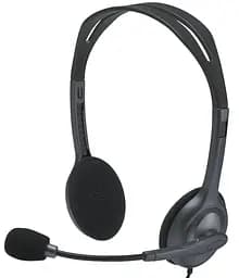 Комп'ютерна гарнітура Logitech H111 Stereo Silver (981-000593)