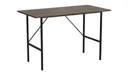 Стол письменный Line Тайм Ferrum-decor 750x1200x600 Черный металл ДСП Дуб Сонома Трюфель 16 мм (FRD-104889)