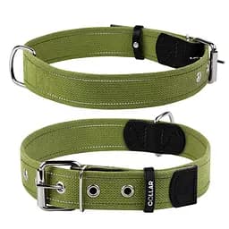 Ошейник для собак хлопчатобумажная тесьма CoLLaR Брезент (ширина 35мм длина 51-63см)