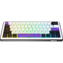 Клавіатура Hator Hellyberry HK60 USB White/Violet [157461] - мініатюра 2