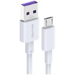 Кабель Awei CL-77M Fast Charge MicroUSB cable 1m White