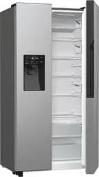 Холодильник Gorenje SBS, 179х70х92см, 2 двері, 376(190)л, А++, NF+, Інв., Зона св-ті, диспенсер, генератор льоду, Зовн. Диспл, нерж - мініатюра 2