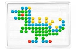 Дитяча розвиваюча мозаїка №5 3374TXK, 240 фішок в наборі - мініатюра 6