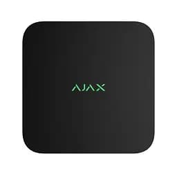 Мережевий відеореєстратор Ajax NVR DC (16ch) black, роздільна здатність до 4К, підтримка ONVIF/RTSP, декодування H.265/H.264, ємність до 16Тб
