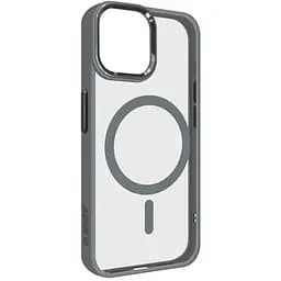 Чохол до мобільного телефона Armorstandart Unit MagSafe Apple iPhone 15 Grey (ARM74876)