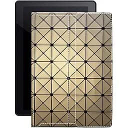 Чохол StatusCASE з екошкіри для планшету Pixus Sprint Золотий ромб