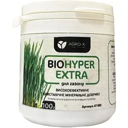 Мінеральне добриво Agro-x Biohyper extra Біохайпер Екстра для газону 100 г (47583)
