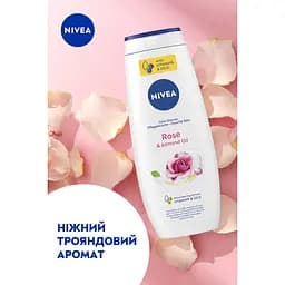 Гель-догляд для душу Nivea Троянда та мигдалева олія 500 мл - мініатюра 5
