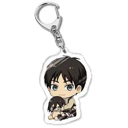 Брелок акриловый Атака титанов Эрен Йегер Attack on Titan Eren Yeager 5 см