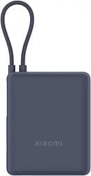Портативна батарея Power Bank Xiaomi10000mAh 33W Integrated Cable BHR9341GL Blue