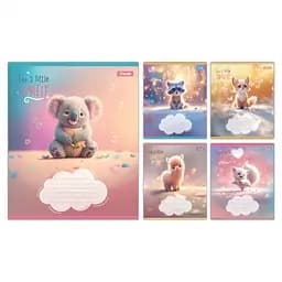 Тетради ученические 12 листов линия 1B Sweety, 25 шт. в упаковке