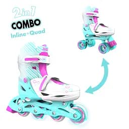 Роликові ковзани Neon Combo розмір 34-37 бірюзові (NT10T4) - мініатюра 2