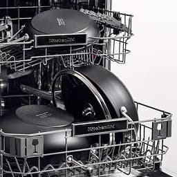 Набір сковорідок KitchenAid FHA 20/24/28 см з керамічним покриттям 3 предмети (CC005699-001) - мініатюра 9