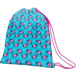 Сумка для обуви 1 Вересня SB-10 Heart бирюзовая (552266)