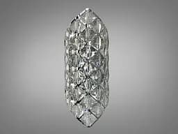 Кришталеве бра Diasha 9130B420CH хром під дві лампи