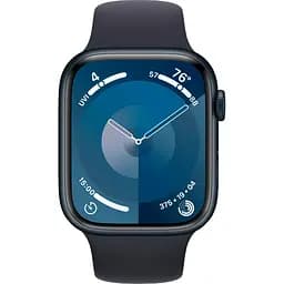 Смарт-годинник Apple Watch Series 9 GPS 41mm Midnight Aluminum Case with Midnight Sport Band S/M [MR8W3] [92648] - мініатюра 2