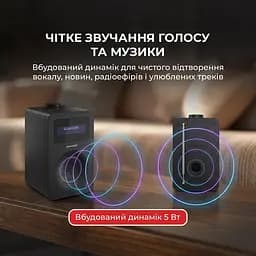 Радіоприймач Sharp DR-430 Black - мініатюра 8