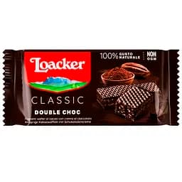Вафли Loacker Classic Double Choc 45 г
