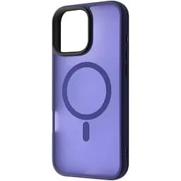 Чехол Wave Matte Insane Magnetic Ring with MagSafe для Apple iPhone 16 Pro Max Midnight Blue [116349]
