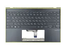 Верхня частина корпусу з клавіатурою (топкейс) для ноутбука Asus Zenbook 14 UX425EA, UX425IA, UX425JA (90NB0QX1-R30UA1) Оригінал від Asus