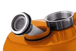 Канистра для топлива горизонтальная 2E 20L Orange - мініатюра 4