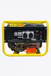 Генератор бензиновий EX-POWER P3500E 3.0 кВт мідна обмотка електро стартер