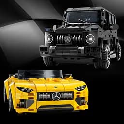 Конструктор LEGO Speed Champions Mercedes-AMG G 63 і Mercedes-AMG SL 63, 808 деталей (76924) - мініатюра 8