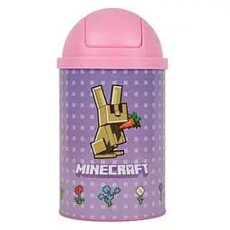 Настольный мусорный контейнер Yes Minecraft Spring металлический 10х18 см (708570)