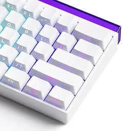 Магнітна клавіатура Veekos Shine60 HE 60%, Білий - мініатюра 4