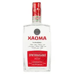 Горілка Xaoma Оригінальна, на мінеральній воді регіону Борове, 40%, 0,5 л