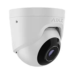 IP-відеокамера 8Mp Ajax TurretCam (8 Mp/2.8 mm) (8EU) ASP White f=2.8mm з мікрофоном (26-00383) - мініатюра 2