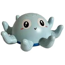 Іграшка для ванни Восьминіг із фонтаном блакитний