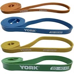 Набір резинок для фітнесу York Fitness 4 шт (5 - 40кг)