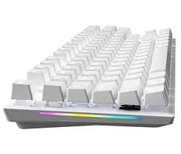 Клавиатура игровая механическая GamePro MK-124-W USB Hot-Swap Outemu Red Switch White - мініатюра 4
