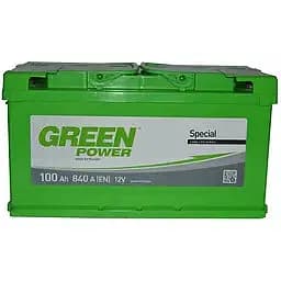 Акумулятор Green Power Standart 100Ah (+/-) 840EN 353х175х190 мм