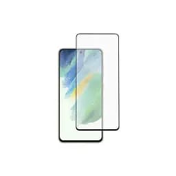 Скло захисне Dengos Full Glue Samsung Galaxy S21 FE black frame (TGFG-252) - мініатюра 2