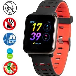Смарт-годинник Smart Watch Gelius Pro GP-CP11 (AMAZWATCH) Black/Red - мініатюра 6