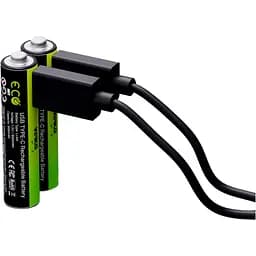 Акумулятор Verico AAA USB Type-C 600mAh 1.5V Li-ion * 2 (LoopEnergy) (1UDBT-A2WEB2-NN) - мініатюра 2