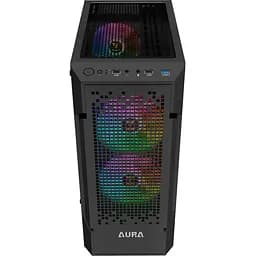Корпус GAMDIAS AURA GC7 ARGB Tempered Glass Black (4711514500677) Без БП - мініатюра 5