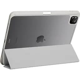 Чохол-книжка BeCover Soft Edge TPU з кріпленням Apple Pencil для Apple iPad Pro 12.9 2020/2021/2022 Gray (711709) - мініатюра 2