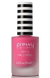 Лак для нігтів матовий Pretty Matte Nail Enamel, відтінок 002 (Pink), 9 мл (8000018545911)
